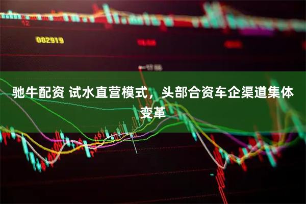 驰牛配资 试水直营模式，头部合资车企渠道集体变革